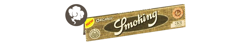 SMOKING ORGANIC KING SIZE ROLLING PAPERS